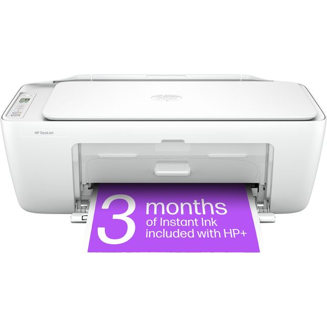 HP DeskJet 2810e All in One Printer | Perfect for Home | Colour | Wireless | Print, Scan & Copy | 3 Months of Instant Ink included Easy Setup & Reliable Wi-Fi | White