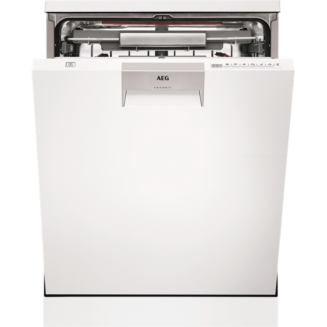 AEG ComfortLift FFE63806PW Standard Dishwasher - White - D Rated