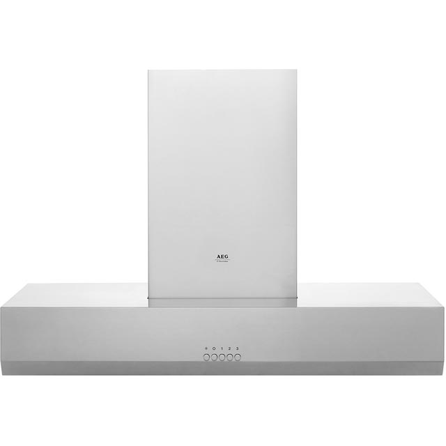 AEG HD8510-M 100 cm Chimney Cooker Hood - Stainless Steel - D Rated
