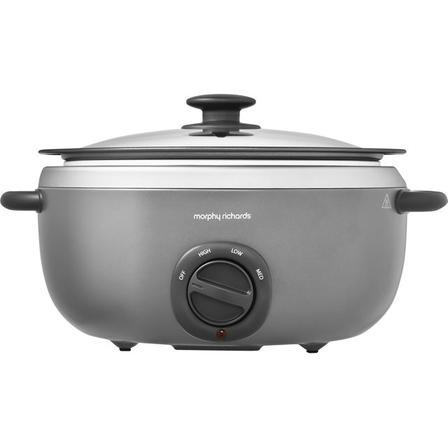 Morphy Richards Sear And Stew 461022 Slow Cooker - Titanium