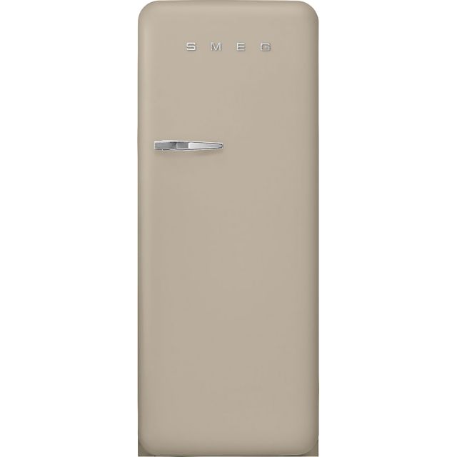 Smeg Right Hand Hinge FAB28RDPP5 Fridge with Ice Box - Matte Perfectly Pale - D Rated
