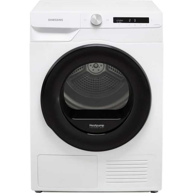 Samsung Series 5+ OptimalDry DV90T5240AW Wifi Connected 9Kg Heat Pump Tumble Dryer - White - A+++ Rated