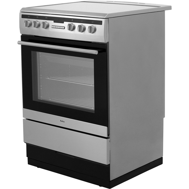 Amica 608CE2TAXX Electric Cooker - Stainless Steel - 608CE2TAXX_SS - 4