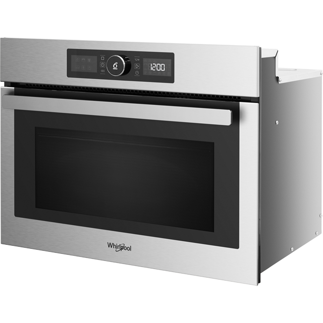 Whirlpool Absolute AMW9615/IXUK Built In Combination Microwave Oven - Stainless Steel - AMW9615/IXUK_SS - 2