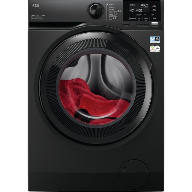 AEG ProSteam® Technology LWR7196U4B 9Kg / 5Kg Washer Dryer with 1600 rpm – Graphite – D Rated