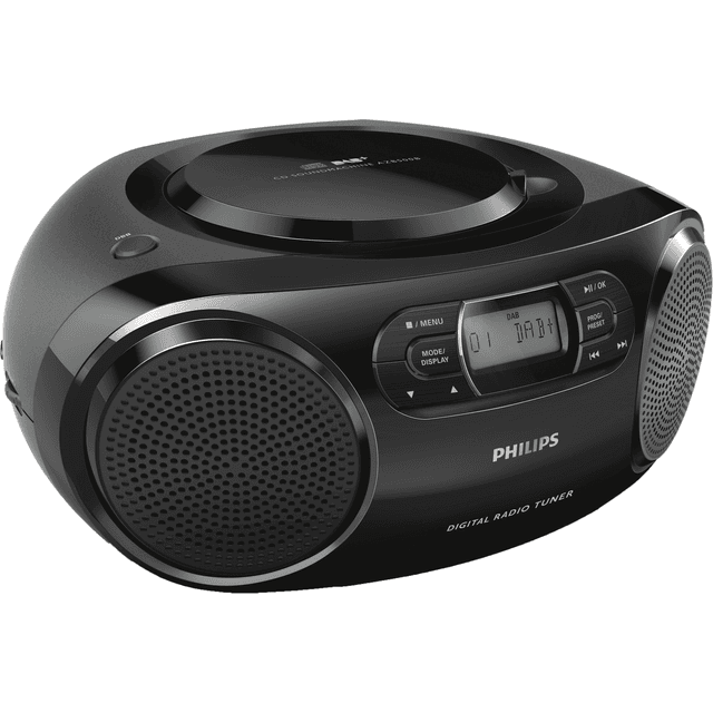 Philips AZB500/12 Digital Radio with DAB / DAB+ / FM Tuner and CD Player - Black