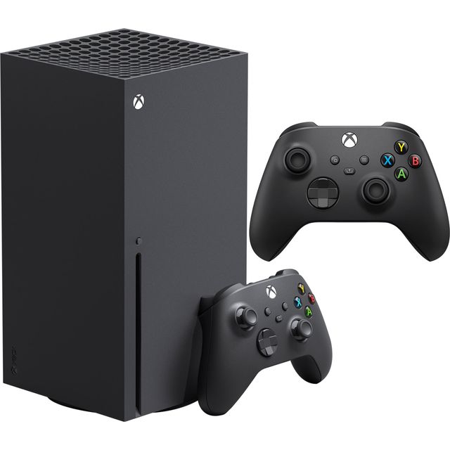 Xbox Series X 1TB with Extra Carbon Black Wireless Controller V2 - Black
