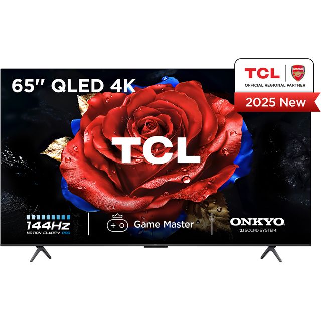 TCL T8C 65″ 4K Ultra HD QLED Smart Google TV [2025] – 65T8C-UK