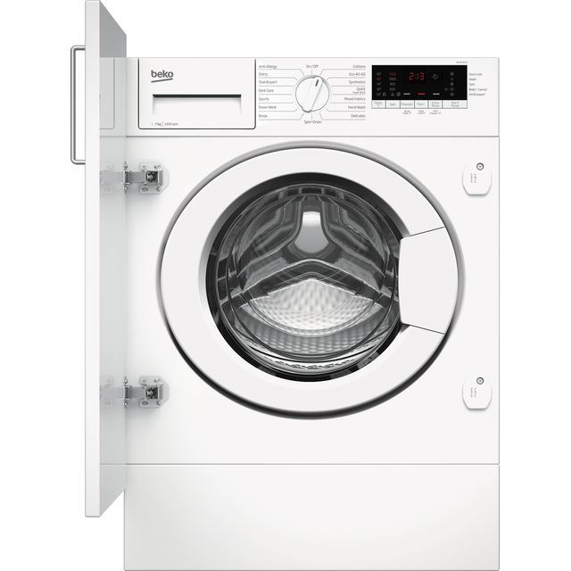 Beko WTIK72111 Integrated 7kg Washing Machine with 1200 rpm – White – C Rated