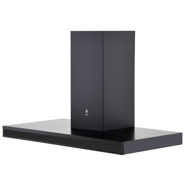 Elica ADELE-MATT BLK-90 90cm Chimney Cooker Hood – Matte Black – For Ducted/Recirculating Ventilation