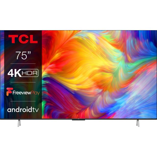 TCL 75 4K Ultra HD Smart Android TV - 75P638K