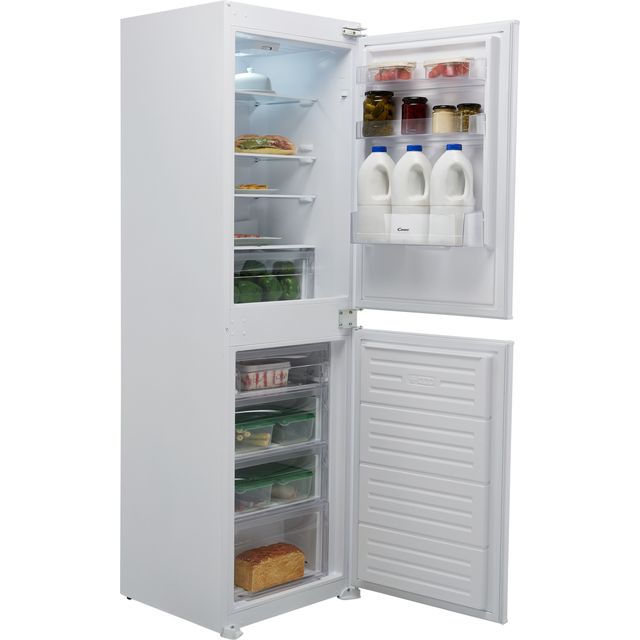 Candy BCBS1725TK/N Integrated Frost Free Fridge Freezer with Sliding Door Fixing Kit - White - F Rated