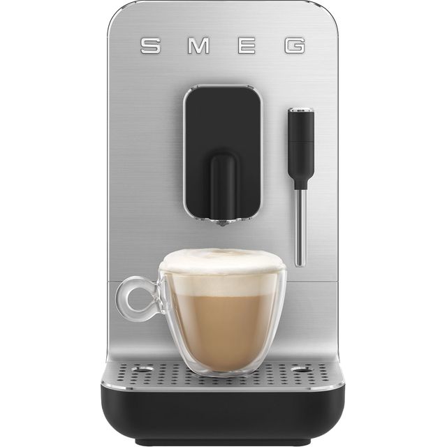 Smeg 50s Retro BCC02BLMUK Bean to Cup Coffee Machine - Black