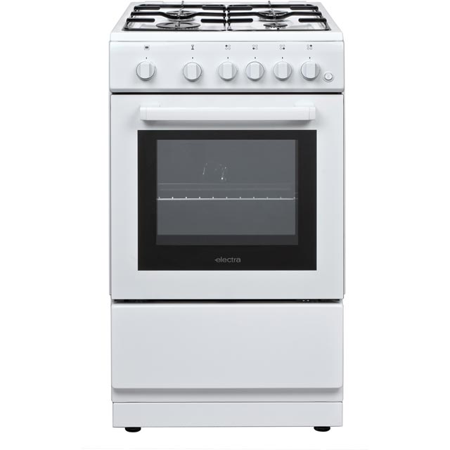 Electra BEF50SGW Gas Cooker - White