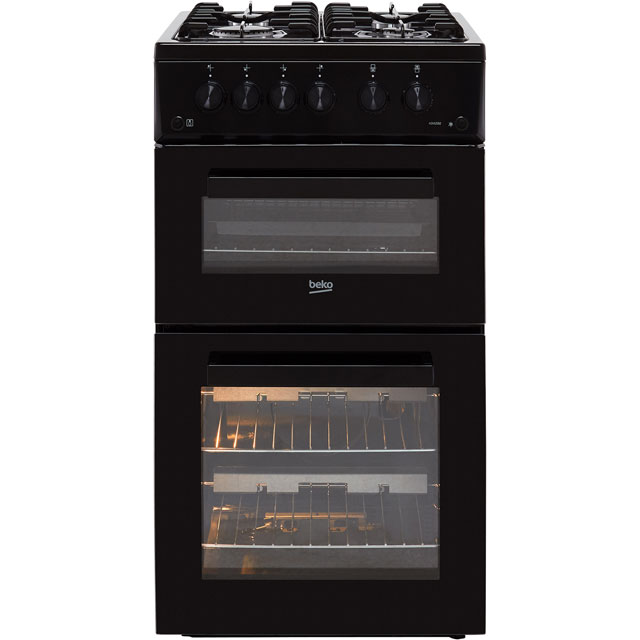 Beko ADVG592K 50cm Gas Cooker with Full Width Gas Grill - Black - A+/A Rated