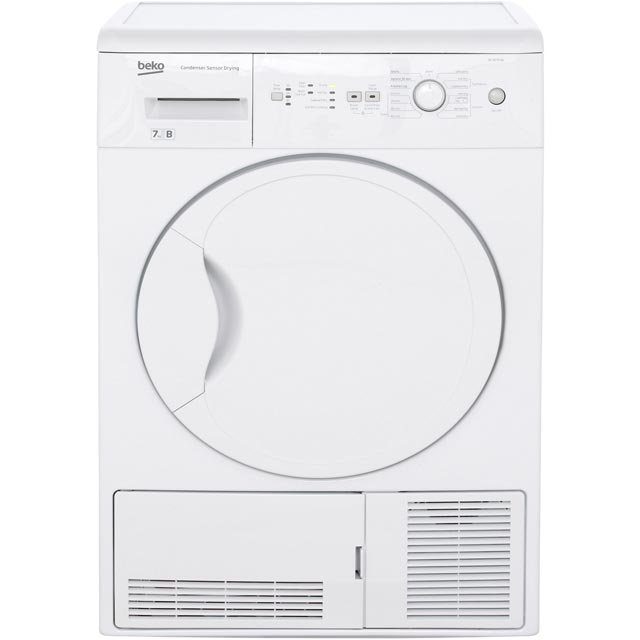Beko DCUR701W Free Standing Condenser Tumble Dryer in White