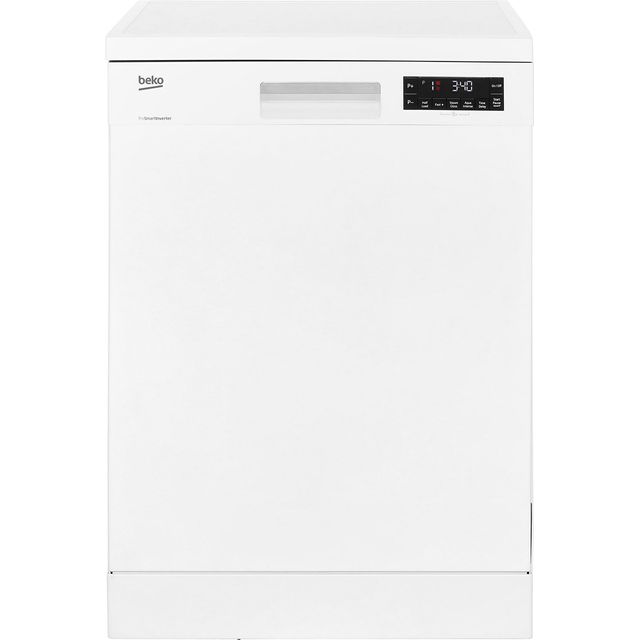 Beko DFN28R22W Standard Dishwasher - White - E Rated
