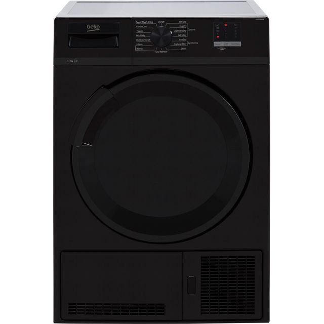 Beko DTLCE70051B Condenser Tumble Dryer - Black - DTLCE70051B_BK - 1
