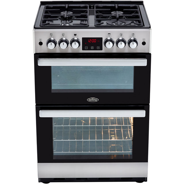 Belling Cookcentre 60G Gas Cooker - Stainless Steel - Cookcentre 60G_SS - 5