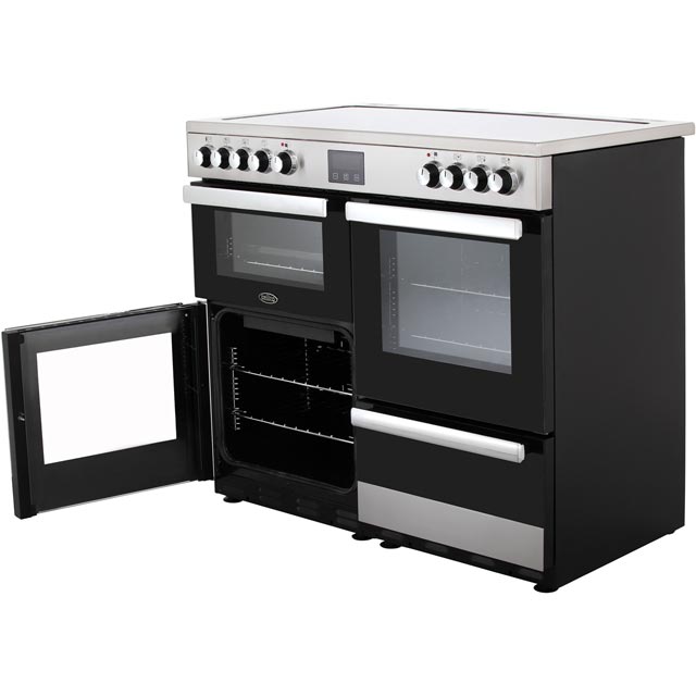 Belling Cookcentre100E 100cm Electric Range Cooker - Stainless Steel - Cookcentre100E_SS - 3