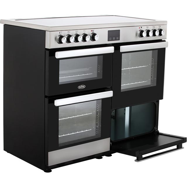 Belling Cookcentre100E 100cm Electric Range Cooker - Stainless Steel - Cookcentre100E_SS - 5