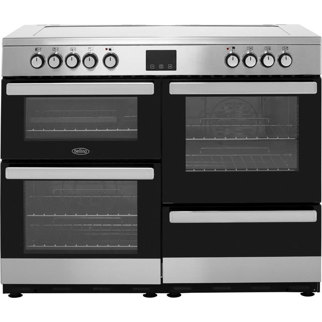 Belling Cookcentre110E 110cm Electric Range Cooker - Stainless Steel - Cookcentre110E_SS - 1