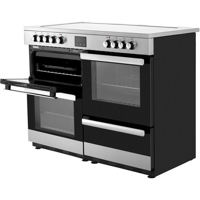 Belling Cookcentre110E 110cm Electric Range Cooker - Stainless Steel - Cookcentre110E_SS - 2