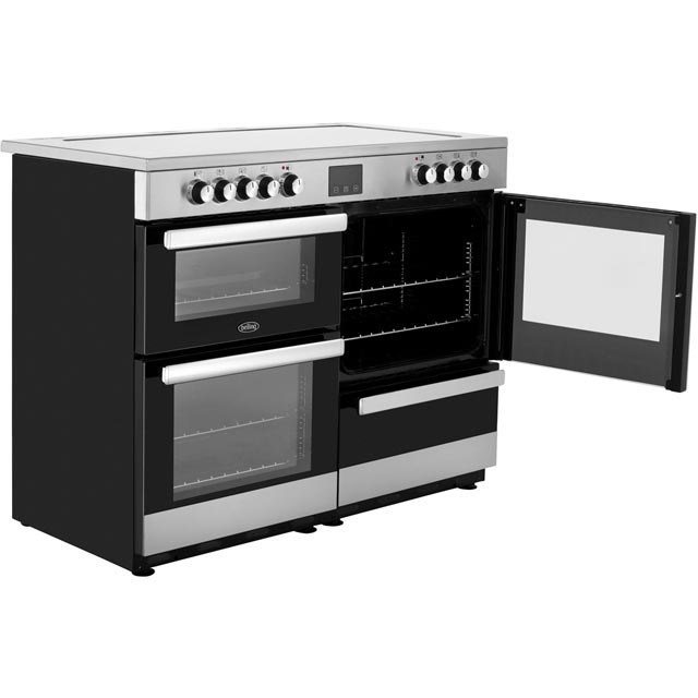 Belling Cookcentre110E 110cm Electric Range Cooker - Stainless Steel - Cookcentre110E_SS - 4