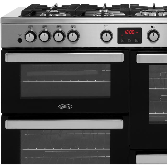 Belling CookcentreX110G 110cm Gas Range Cooker - Stainless Steel - CookcentreX110G_SS - 2