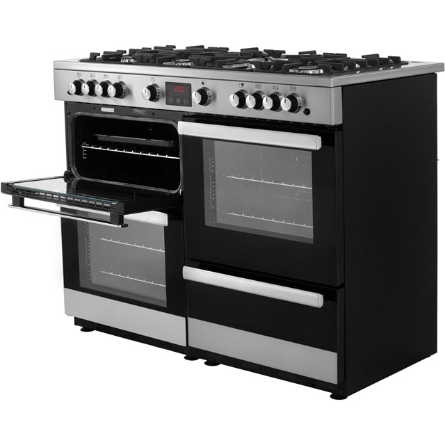 Belling CookcentreX110G 110cm Gas Range Cooker - Stainless Steel - CookcentreX110G_SS - 4