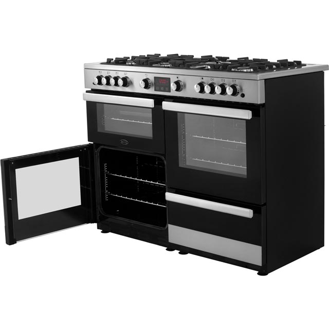 Belling CookcentreX110GProf 110cm Gas Range Cooker - Stainless Steel - CookcentreX110GProf_SS - 5