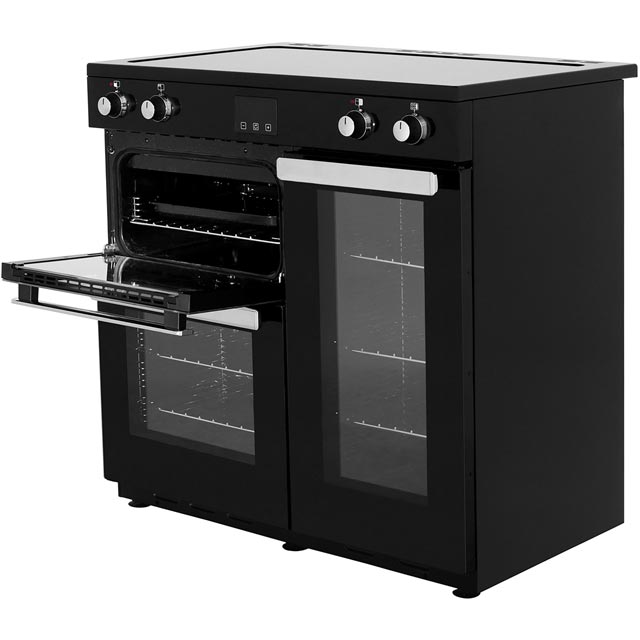 Belling Cookcentre90Ei 90cm Electric Range Cooker - Stainless Steel - Cookcentre90Ei_SS - 2