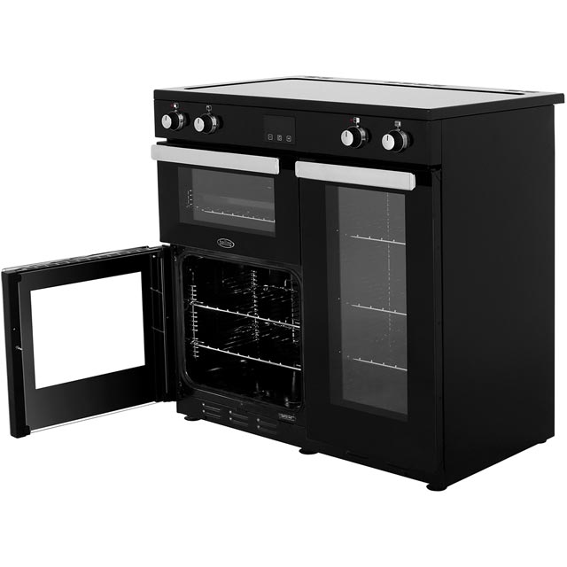 Belling Cookcentre90Ei 90cm Electric Range Cooker - Stainless Steel - Cookcentre90Ei_SS - 3