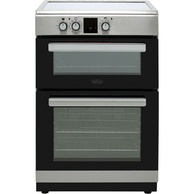 Belling FSI608MFTc 60cm Electric Cooker with Induction Hob - Stainless Steel - A/A Rated