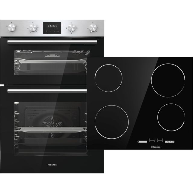 Hisense BI6095CXUK Built In Electric Electric Double Oven and Ceramic Hob Pack Review