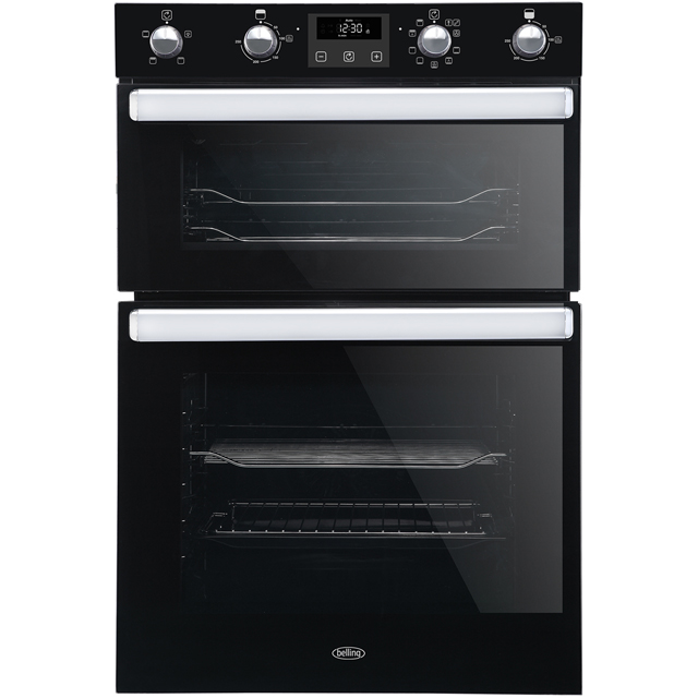 Belling BI902MFCT Built In Electric Double Oven - Black