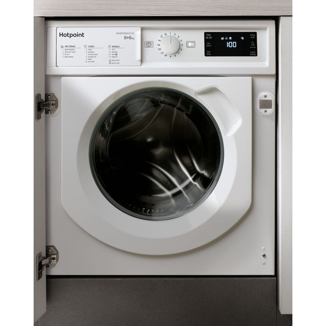 Hotpoint BIWDHG861484UK Integrated 8Kg / 6Kg Washer Dryer with 1400 rpm Review