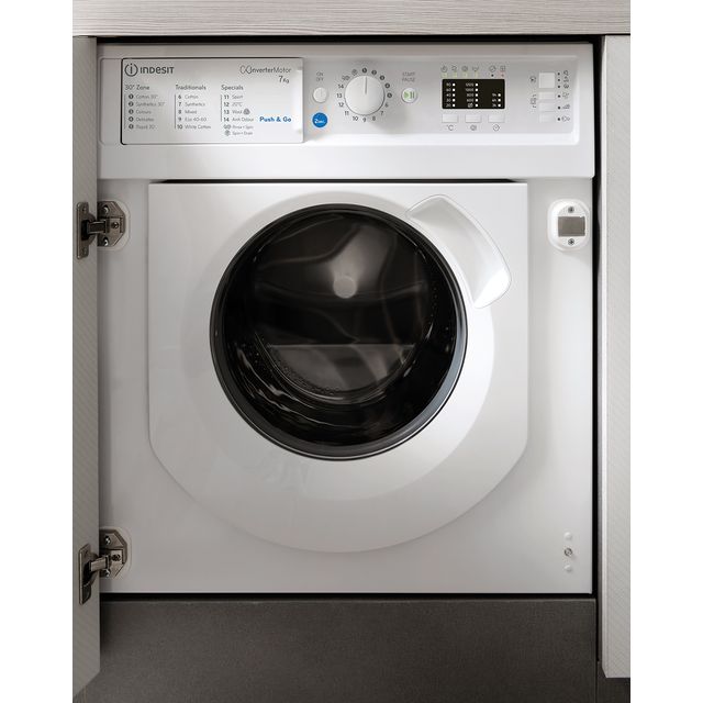 Indesit BIWMIL71252UKN Integrated 7Kg Washing Machine with 1200 rpm Review