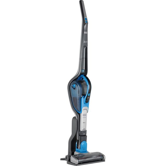 Black + Decker 2 in 1 Cordless Vac With smart tech SVJ520BFS-GB Cordless Vacuum Cleaner with up to 20 Minutes Run Time