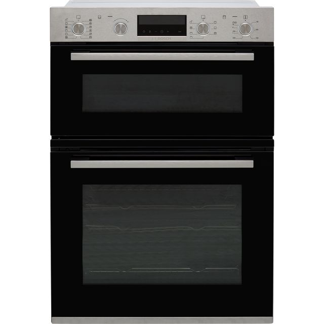Bosch Series 6 MBA5785S6B Built In WiFi Connected Electric Double Oven with Pyrolytic Cleaning - Stainless Steel - A/B Rated