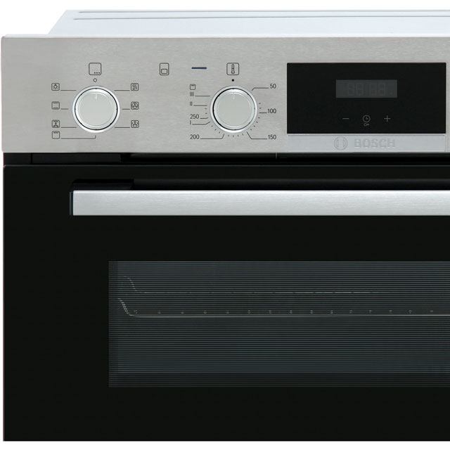 Bosch Series 4 MBS533BS0B Built In Double Oven - Stainless Steel - MBS533BS0B_SS - 4