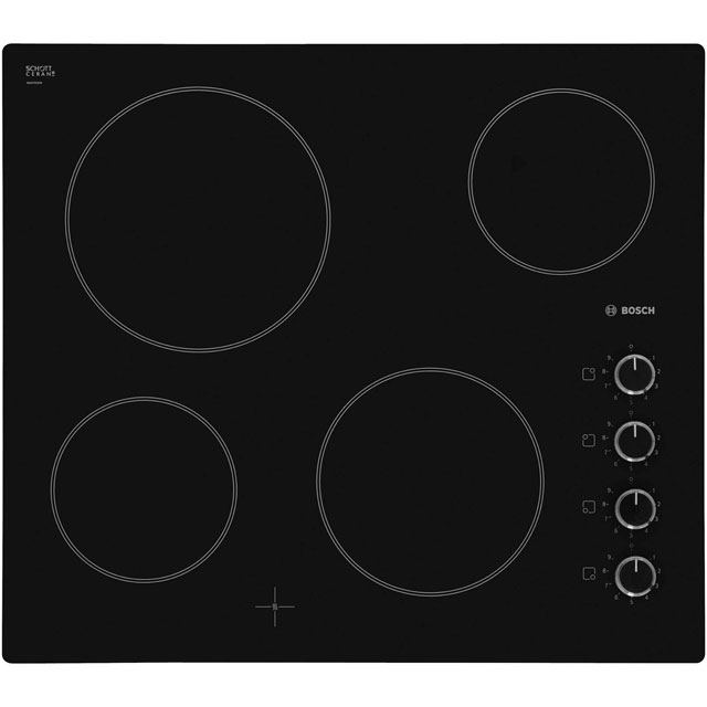 Bosch Serie 4 PKE611C17E 59cm Ceramic Hob Black Offers, Deals, Sales
