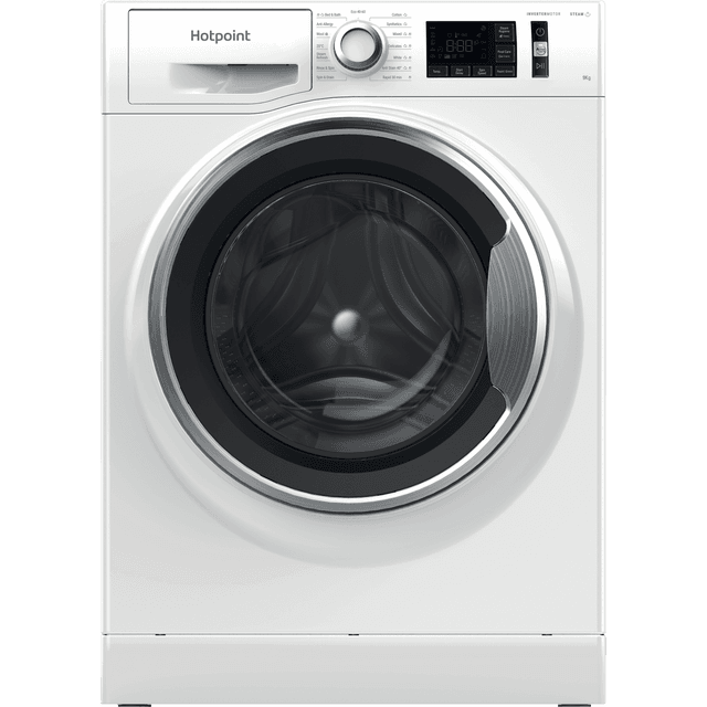Hotpoint ActiveCare NM11946WCAUKN 9kg Washing Machine with 1400 rpm – White – A Rated