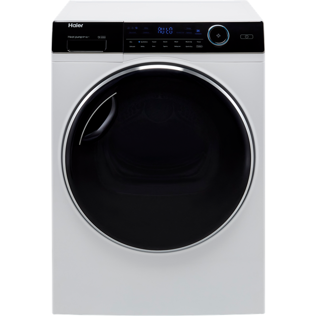 Haier i-Pro Series 7 HD90-A2979 9Kg Heat Pump Tumble Dryer – White – A++ Rated
