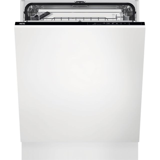 AEG 3000 Airdry FSK32610Z Full-size Fully Integrated Dishwasher, White