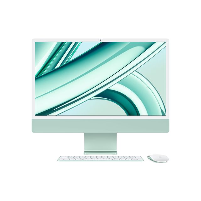 Apple iMac 24", M3, 10-Core GPU, 512 GB - 2023 - Green
