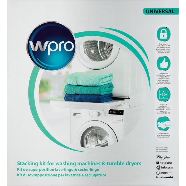Wpro Universal Stacking Kit C00378975 Laundry Accessory - White - C00378975 - 1