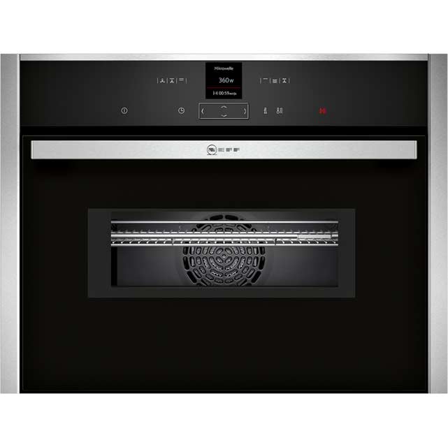 NEFF N70 C17MR02N0B Built In Compact Electric Single Oven with Microwave Function Review