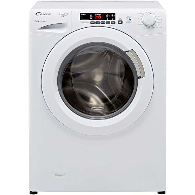 Candy Grand'O Vita GVS1472D3 7Kg Washing Machine with 1400 rpm - White - A+++ Rated