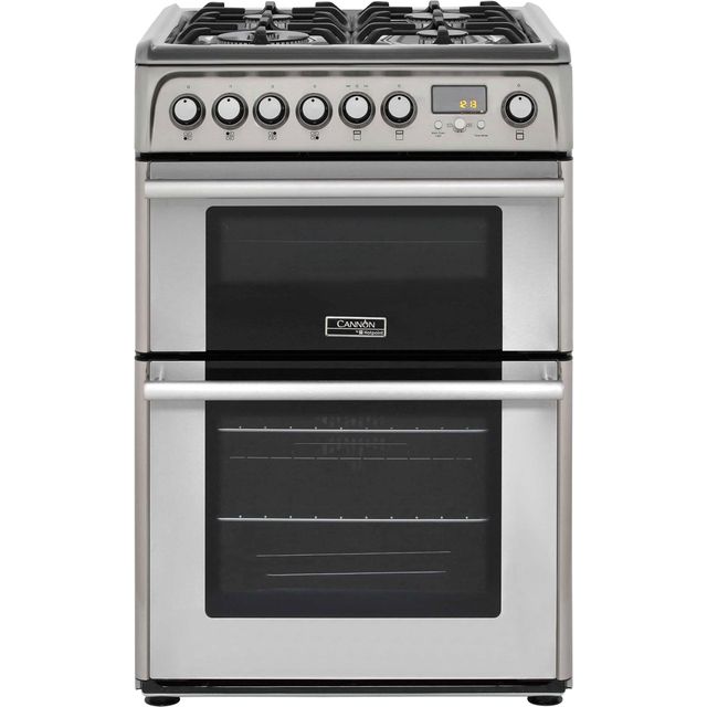 Cannon by Hotpoint CH60DPXFS 60cm Dual Fuel Cooker - Stainless Steel - B/B Rated